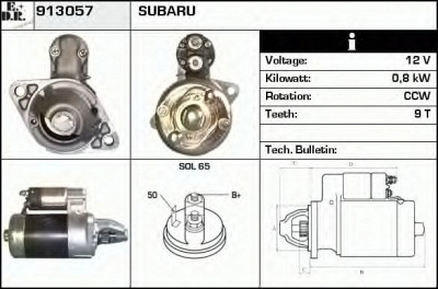 EDR 913057 - Стартер