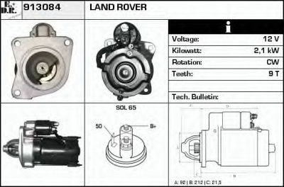 EDR 913084 - Стартер
