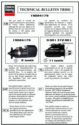 EDR 913720 -  Стартер