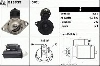 EDR 913833 - Стартер