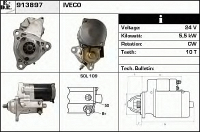 EDR 913897 - Стартер
