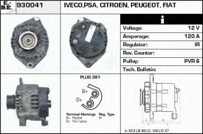 EDR 930041 -  Генератор