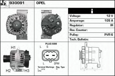 EDR 930091 - Генератор
