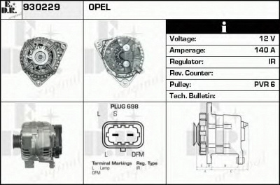 EDR 930229 -  Генератор