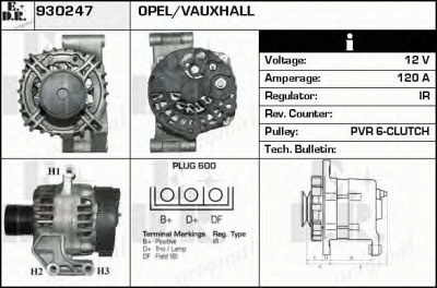 EDR 930247 -  Генератор
