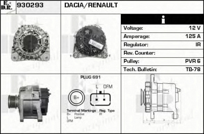 EDR 930293 - Генератор