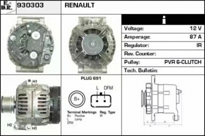 EDR 930303 -  Генератор