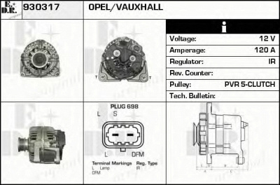 EDR 930317 -  Генератор