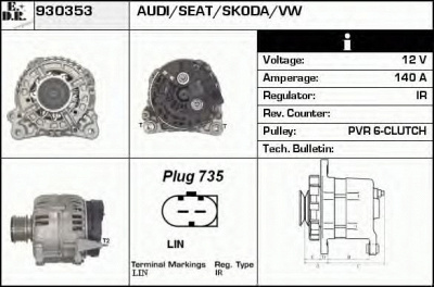 EDR 930353 - Генератор