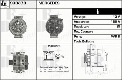 EDR 930378 -  Генератор