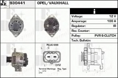 EDR 930441 -  Генератор