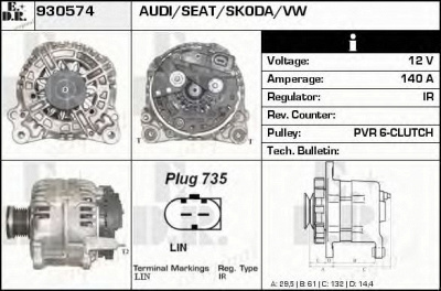 EDR 930574 - Генератор