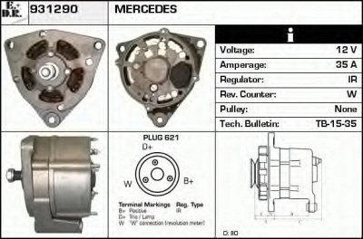 EDR 931290 - Генератор