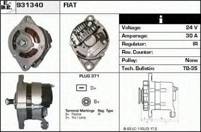 EDR 931340 - Генератор