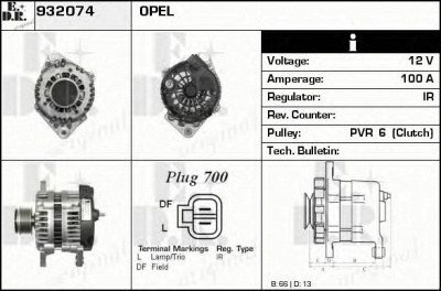 EDR 932074 - Генератор