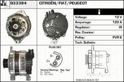 EDR 933384 -  Генератор