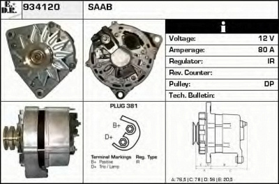 EDR 934120 - Генератор