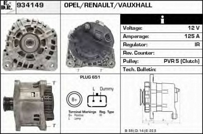 EDR 934149 -  Генератор