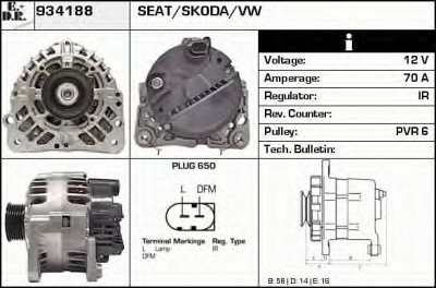 EDR 934188 -  Генератор