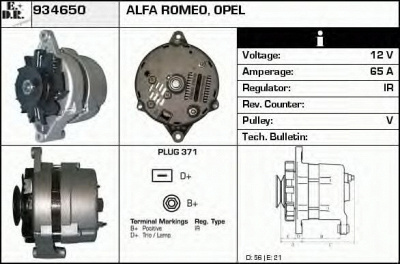 EDR 934650 - Генератор