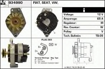 EDR 934990 -  Генератор