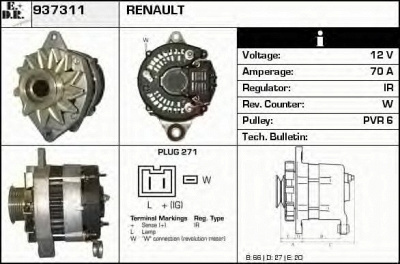 EDR 937311 - Генератор