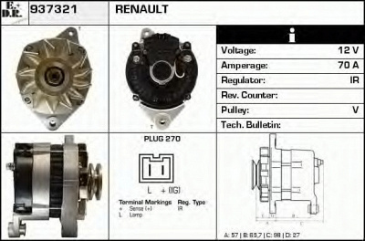 EDR 937321 -  Генератор