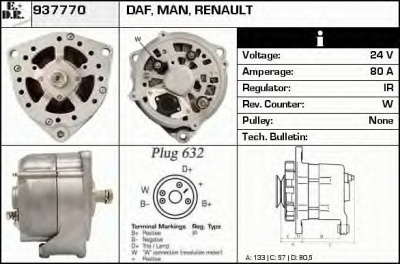 EDR 937770 -  Генератор