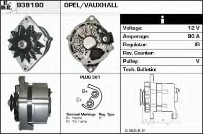 EDR 938190 - Генератор