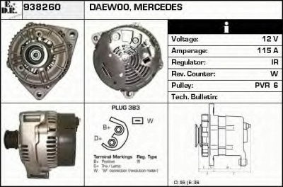 EDR 938260 -  Генератор