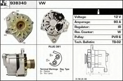 EDR 938340 - Генератор