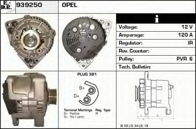 EDR 939250 - Генератор