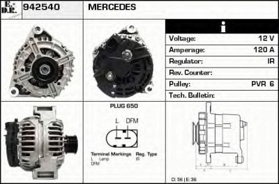 EDR 942540 -  Генератор