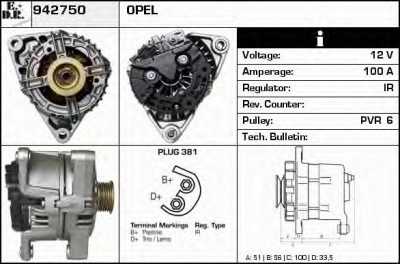EDR 942750 -  Генератор