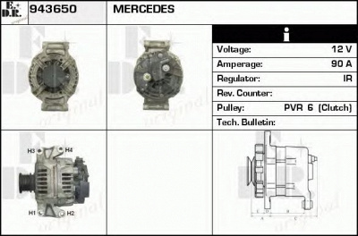 EDR 943650 - Генератор