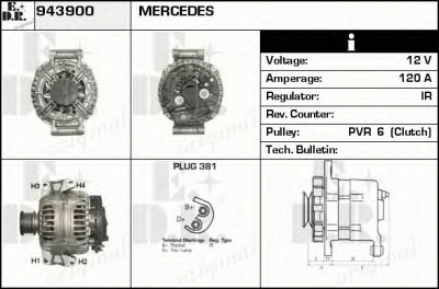 EDR 943900 -  Генератор