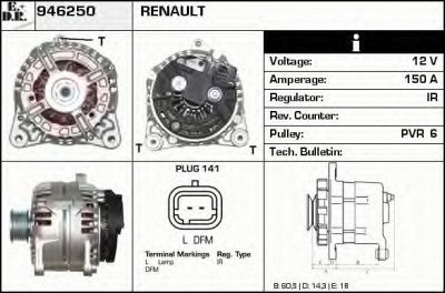 EDR 946250 -  Генератор