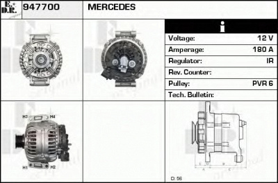 EDR 947700 -  Генератор