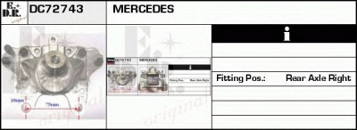 EDR dc72743 - Тормозной суппорт