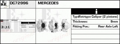 EDR dc72996 - Тормозной суппорт