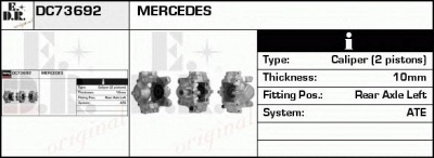 EDR dc73692 - Тормозной суппорт