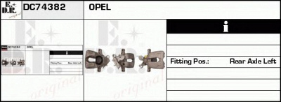 EDR dc74382 -  Тормозной суппорт
