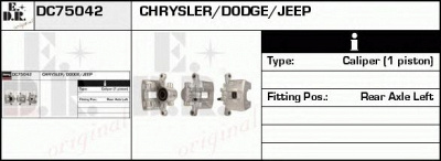 EDR dc75042 -  Тормозной суппорт