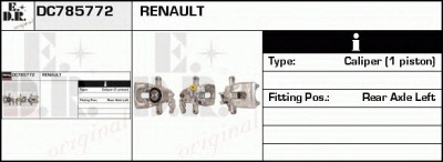 EDR dc785772 -  Тормозной суппорт
