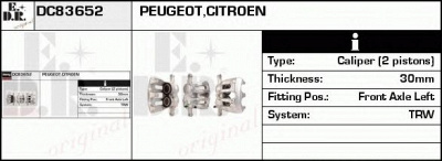 EDR dc83652 - Тормозной суппорт