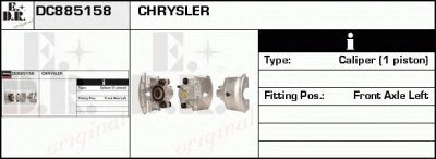 EDR dc885158 -  Тормозной суппорт