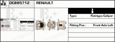 EDR dc885712 - Тормозной суппорт