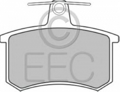 EEC brp0371 -  Комплект тормозных колодок, дисковый тормоз