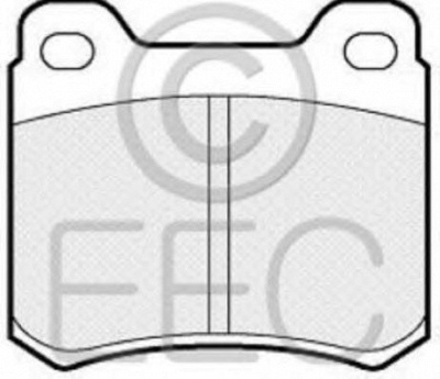 EEC brp0405 -  Комплект тормозных колодок, дисковый тормоз