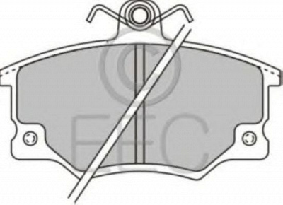 EEC brp0442 -  Комплект тормозных колодок, дисковый тормоз